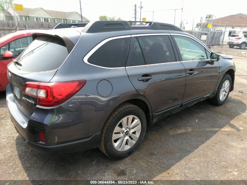 2016 SUBARU OUTBACK 2.5I PREMIUM - 4S4BSCDC6G3344896