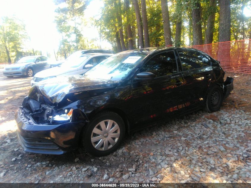 2016 VOLKSWAGEN JETTA SEDAN 1.4T S W/TECHNOLOGY - 3VW267AJ3GM210782