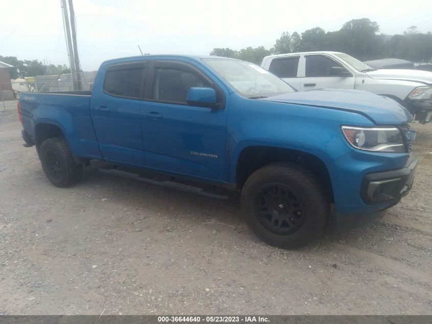2021 CHEVROLET COLORADO 4WD LT - 1GCGTCEN9M1266368