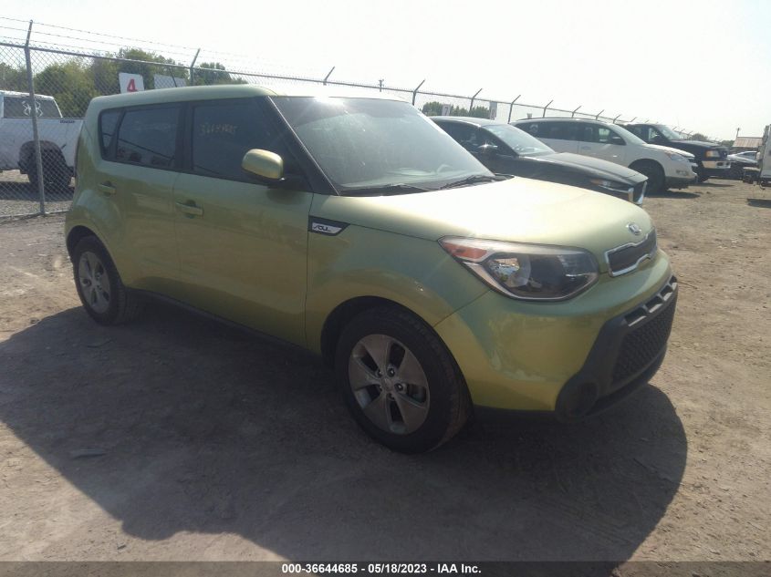 2016 KIA SOUL BASE - KNDJN2A29G7842144