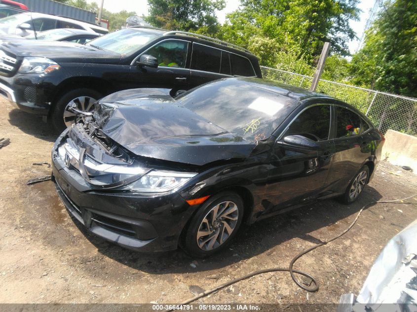 2018 HONDA CIVIC SEDAN EX - 19XFC2F75JE043209