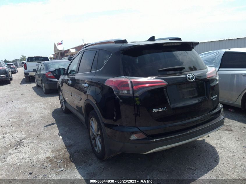 2016 TOYOTA RAV4 LIMITED - 2T3DFREV0GW429492