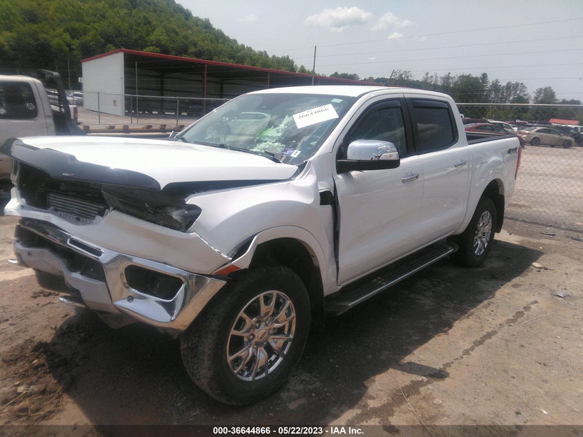 VIN 1FTER4FH6NLD42929 2022 FORD RANGER XL/XLT/LARIAT