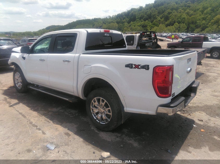 VIN 1FTER4FH6NLD42929 2022 FORD RANGER XL/XLT/LARIAT