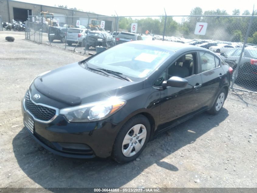 2015 KIA FORTE LX - KNAFK4A67F5366464
