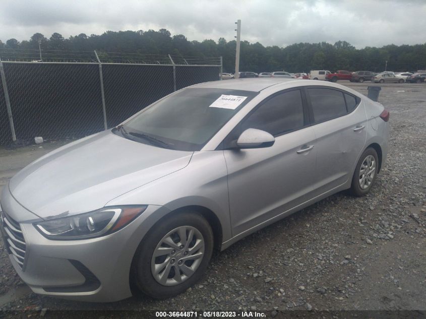2017 HYUNDAI ELANTRA SE - 5NPD74LFXHH126739