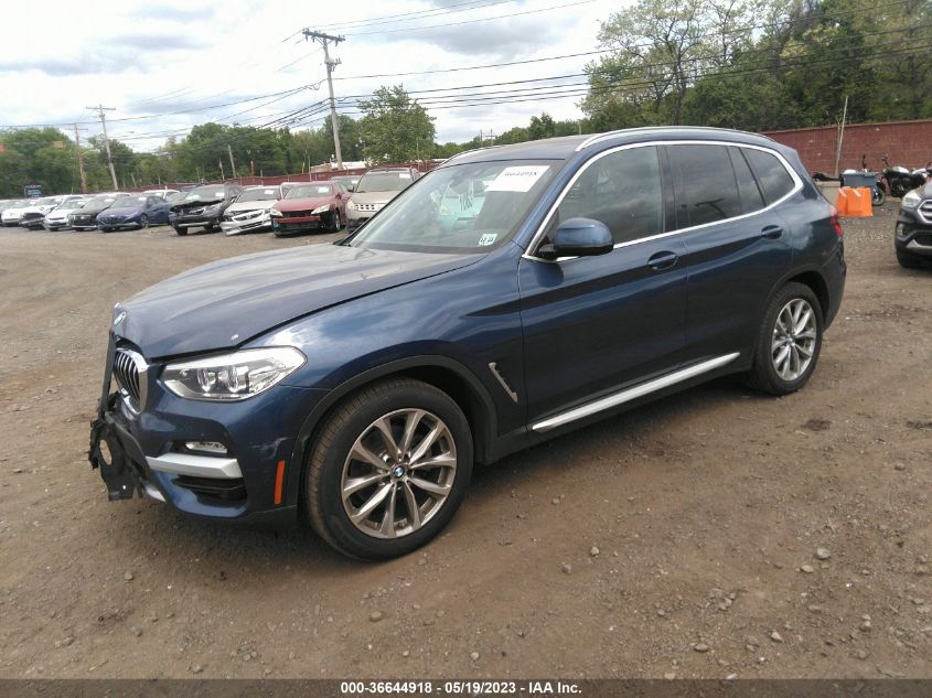 2019 BMW X3 XDRIVE30I - 5UXTR9C52KLE11823