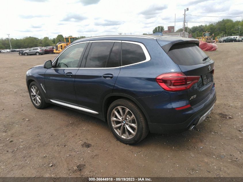 2019 BMW X3 XDRIVE30I - 5UXTR9C52KLE11823