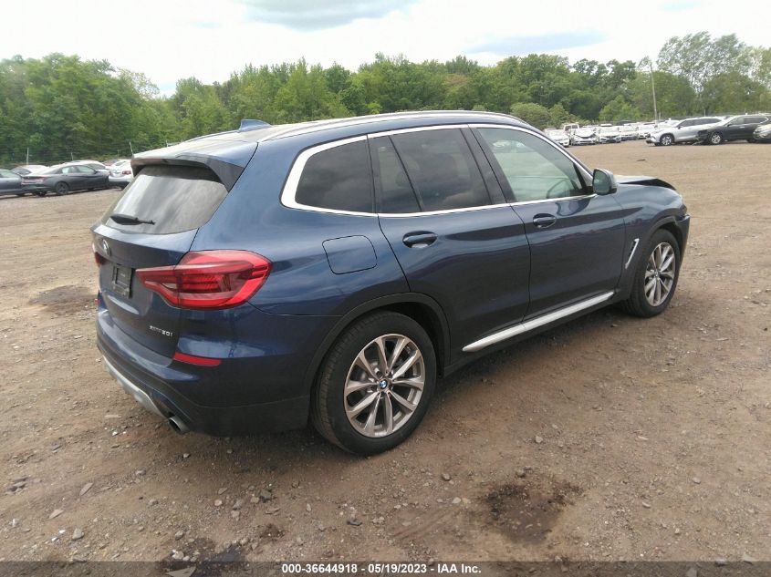 2019 BMW X3 XDRIVE30I - 5UXTR9C52KLE11823