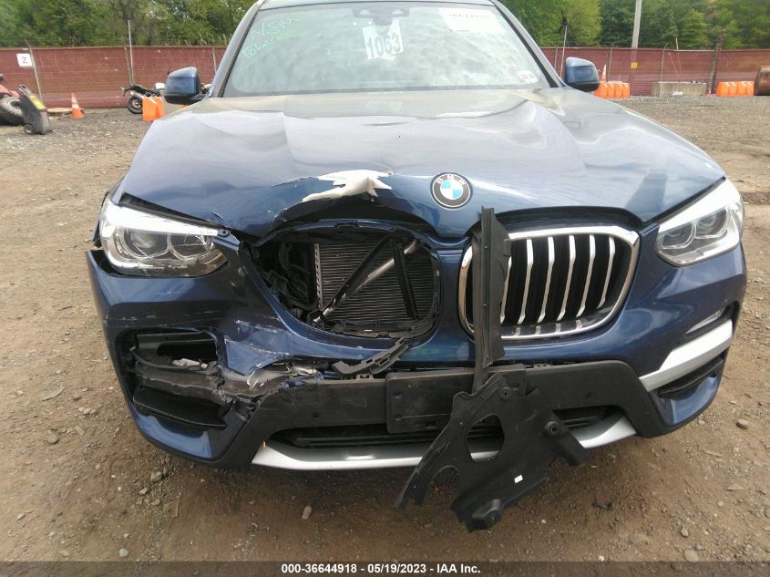 2019 BMW X3 XDRIVE30I - 5UXTR9C52KLE11823