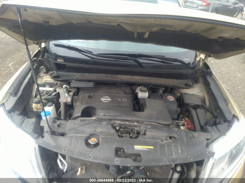 2013 NISSAN PATHFINDER SL - 5N1AR2MM5DC606915