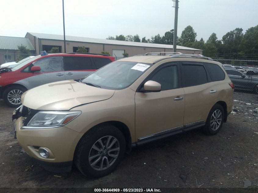 2013 NISSAN PATHFINDER SL - 5N1AR2MM5DC606915