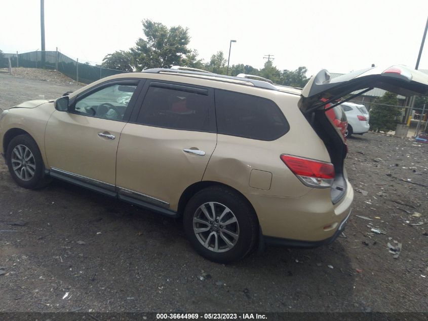 2013 NISSAN PATHFINDER SL - 5N1AR2MM5DC606915