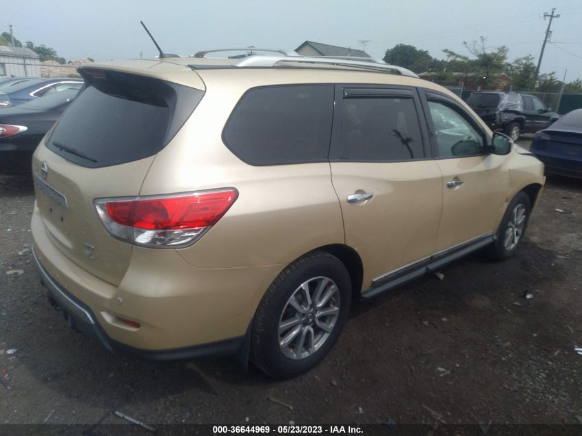 2013 NISSAN PATHFINDER SL - 5N1AR2MM5DC606915