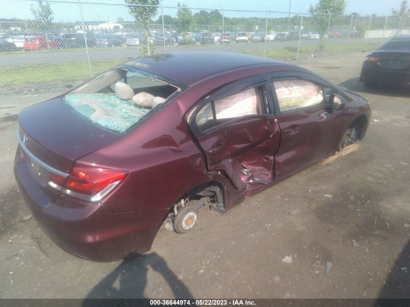 2015 HONDA CIVIC SEDAN LX - 19XFB2F5XFE255922