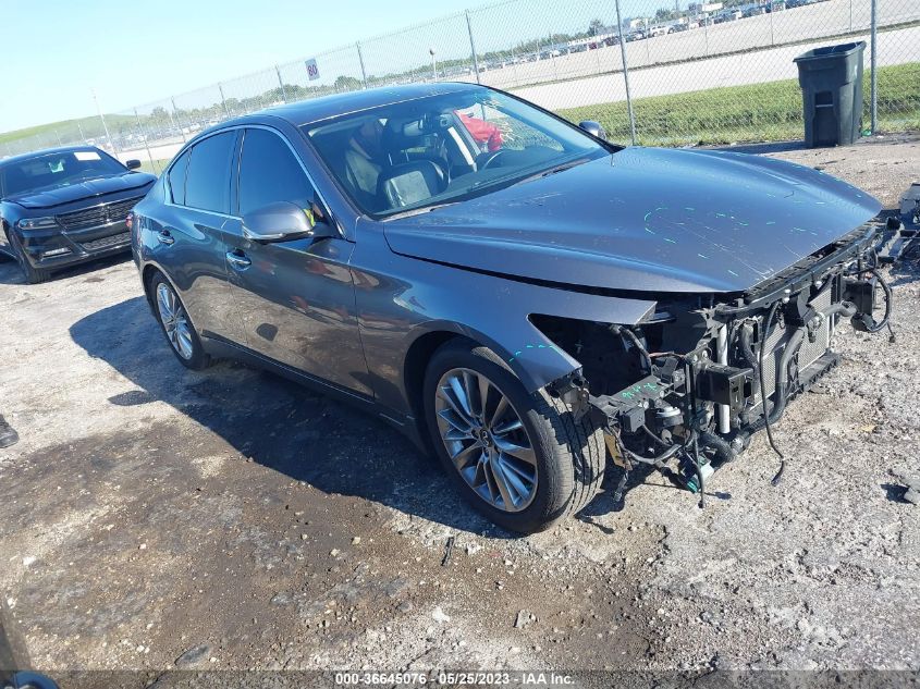 2021 INFINITI Q50 3.0T LUXE - JN1EV7BP5MM703833