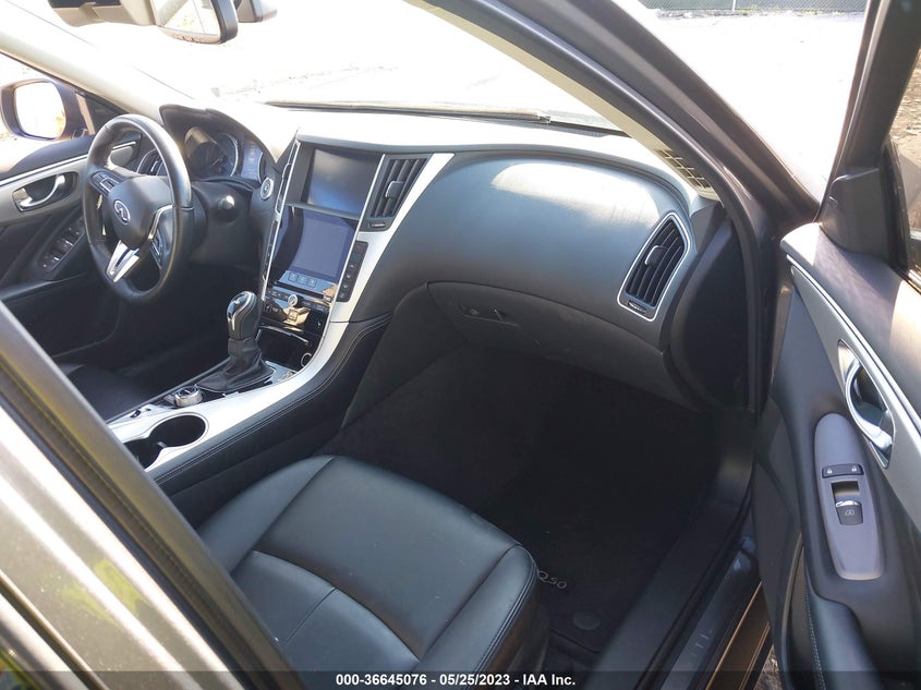 VIN JN1EV7BP5MM703833 2021 INFINITI Q50 3.0T LUXE