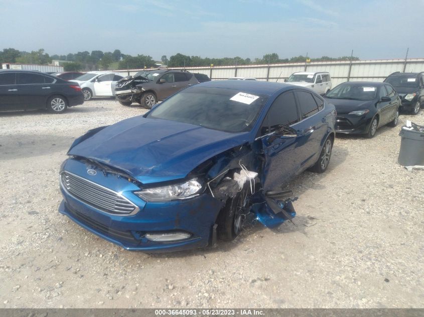 2017 FORD FUSION SE - 3FA6P0HD7HR392702