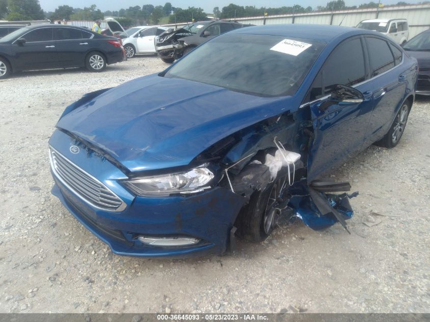 2017 FORD FUSION SE - 3FA6P0HD7HR392702