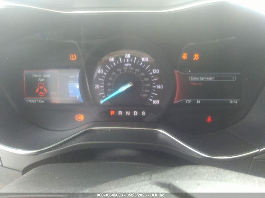 2017 FORD FUSION SE - 3FA6P0HD7HR392702