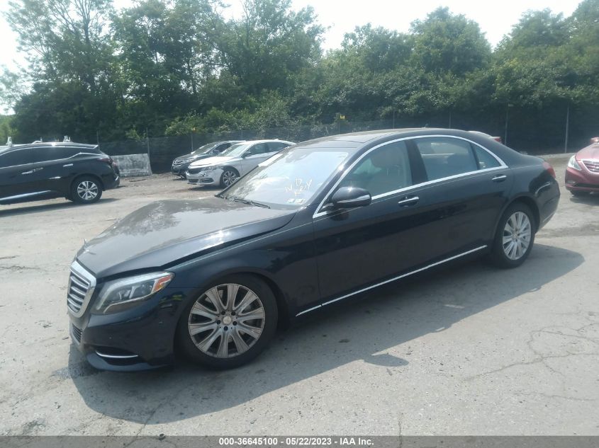 2015 MERCEDES-BENZ S-CLASS S 550 - WDDUG8FB7FA091250