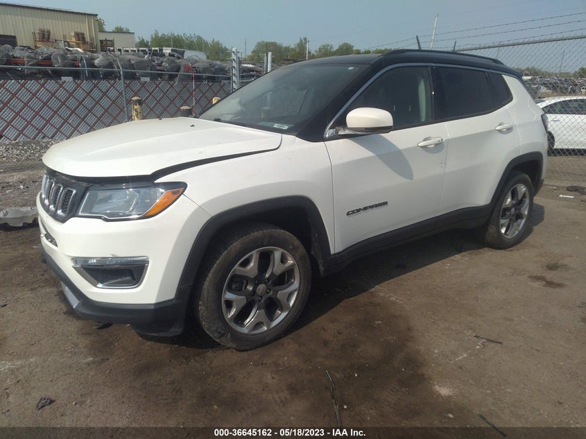 VIN 3C4NJDCB9KT666609 2019 JEEP COMPASS LIMITED