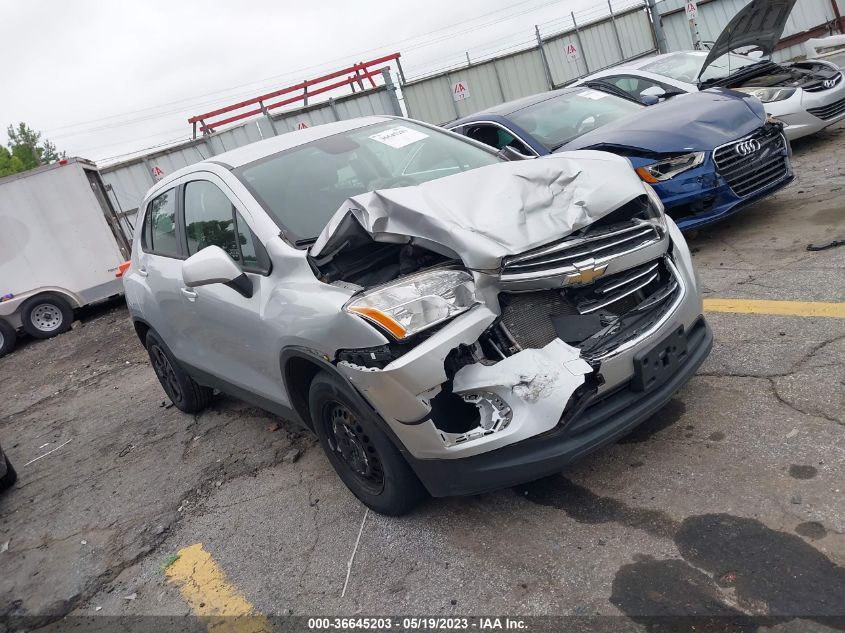 2015 CHEVROLET TRAX LS - KL7CJKSB3FB088346
