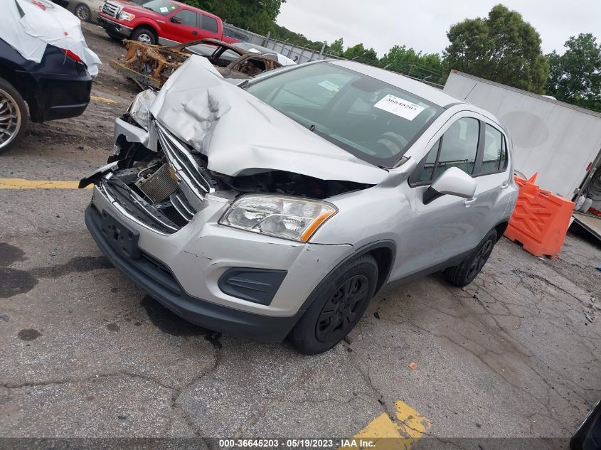 2015 CHEVROLET TRAX LS - KL7CJKSB3FB088346