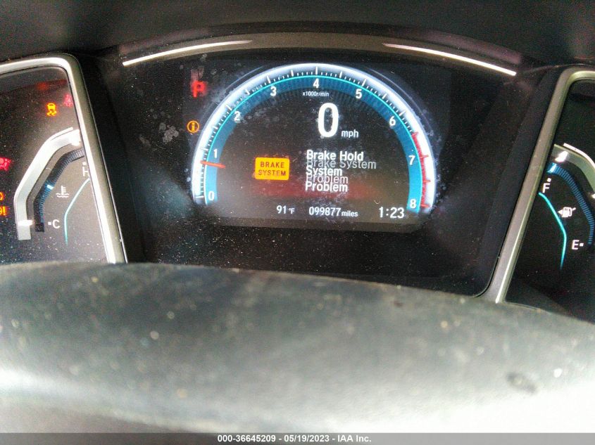 2016 HONDA CIVIC SEDAN EX-T - 19XFC1F31GE025337