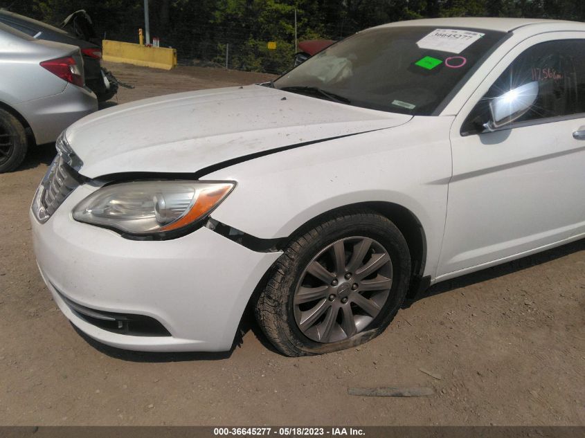 2013 CHRYSLER 200 LIMITED - 1C3CCBCG8DN504611