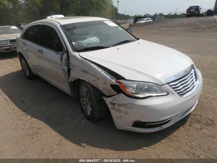 2013 CHRYSLER 200 LIMITED - 1C3CCBCG8DN504611