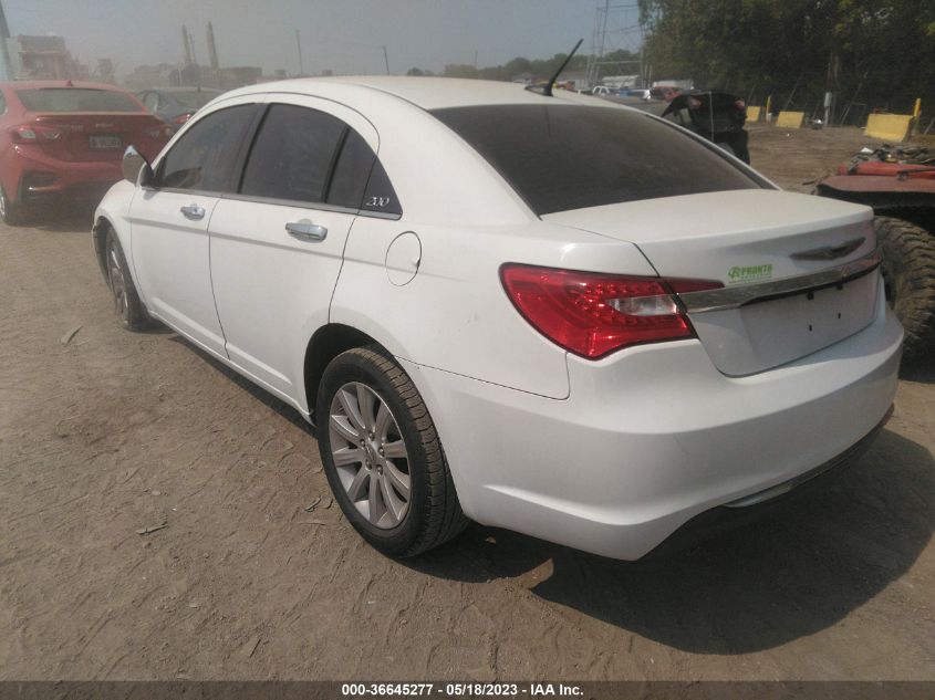 2013 CHRYSLER 200 LIMITED - 1C3CCBCG8DN504611