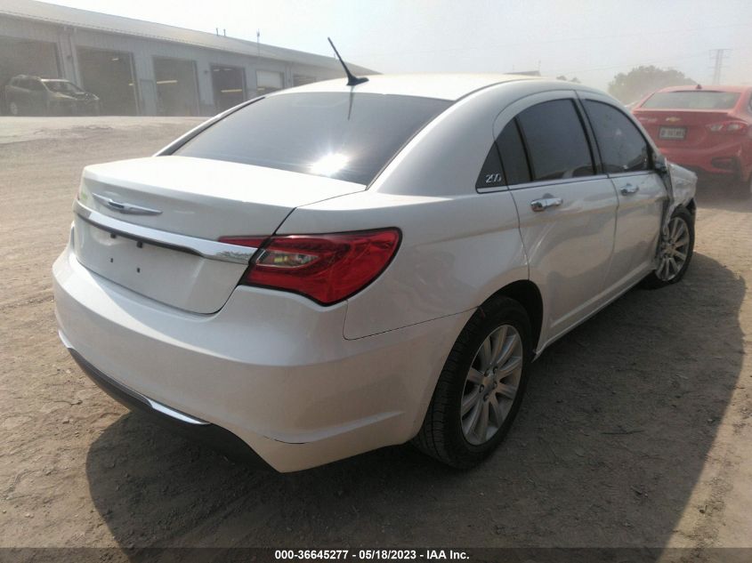 2013 CHRYSLER 200 LIMITED - 1C3CCBCG8DN504611