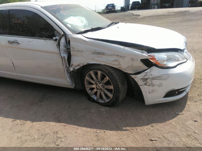 2013 CHRYSLER 200 LIMITED - 1C3CCBCG8DN504611