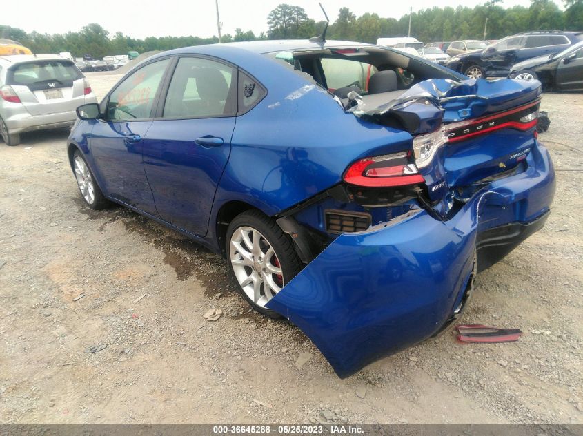 2013 DODGE DART RALLYE - 1C3CDFBH8DD107176