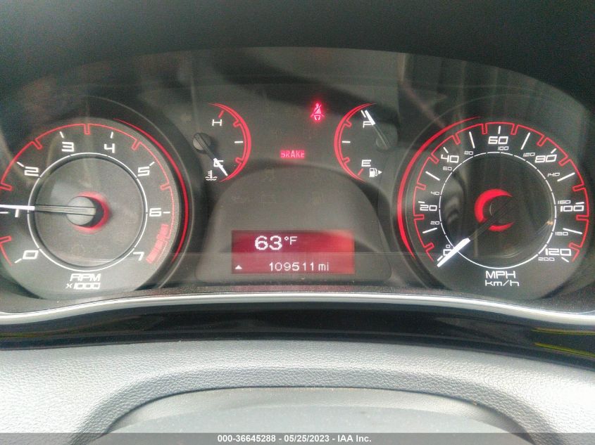 2013 DODGE DART RALLYE - 1C3CDFBH8DD107176