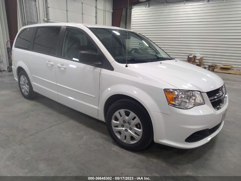2016 DODGE GRAND CARAVAN SE - 2C4RDGBG7GR106301