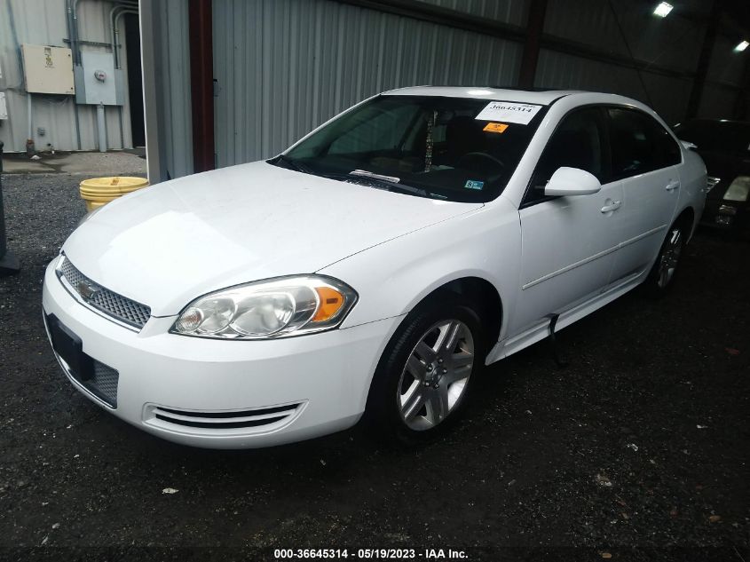 2013 CHEVROLET IMPALA LT - 2G1WG5E32D1170840