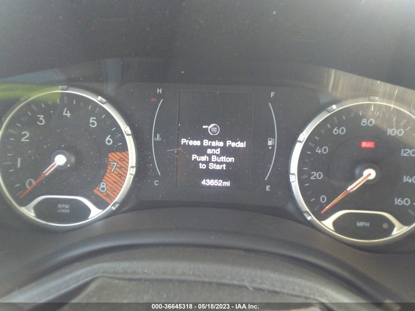 VIN ZACNJBAB4KPK21562 2019 JEEP RENEGADE SPORT