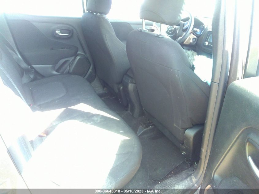 VIN ZACNJBAB4KPK21562 2019 JEEP RENEGADE SPORT