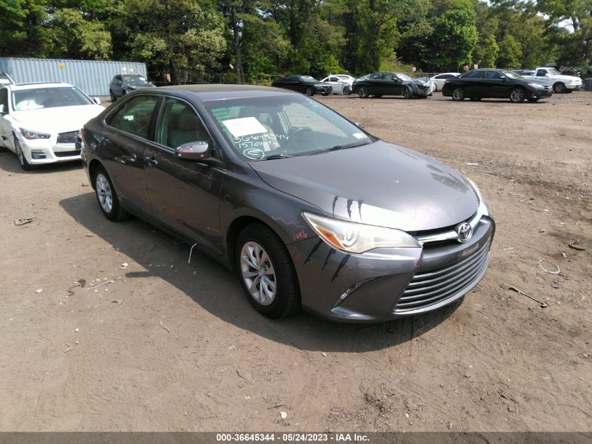 2015 TOYOTA CAMRY XLE/SE/LE/XSE - 4T4BF1FK9FR511456