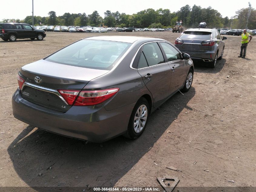 2015 TOYOTA CAMRY XLE/SE/LE/XSE - 4T4BF1FK9FR511456