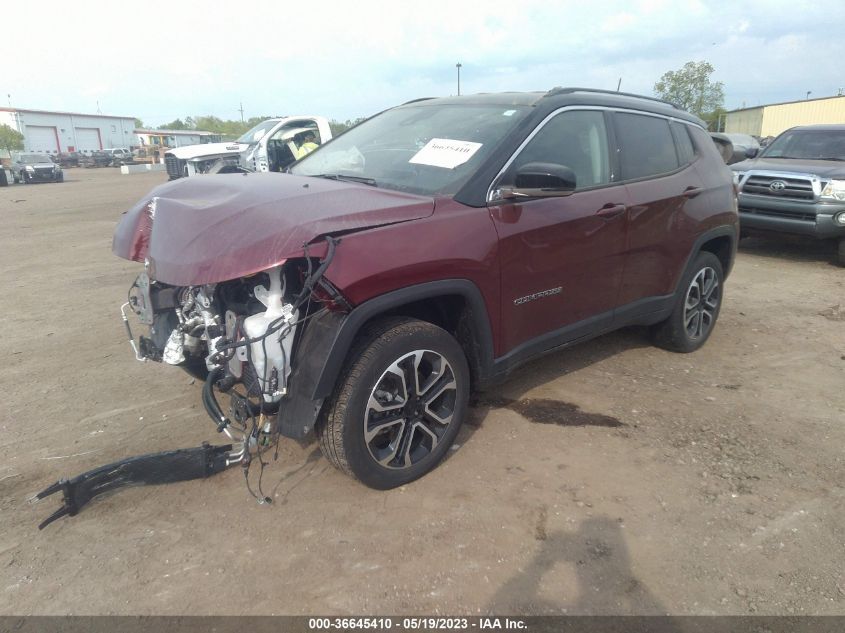 2022 JEEP COMPASS LIMITED - 3C4NJDCB2NT141847