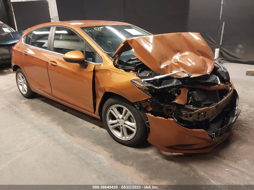 2017 CHEVROLET CRUZE LT - 3G1BE6SM7HS615963