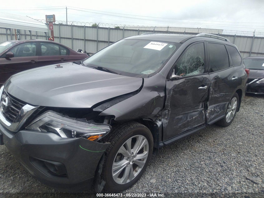 VIN 5N1DR2MM5JC654682 2018 NISSAN PATHFINDER SL
