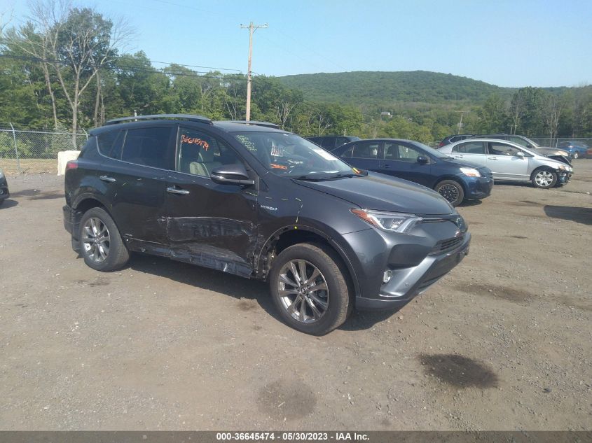 2018 TOYOTA RAV4 HYBRID LIMITED - JTMDJREVXJD251755