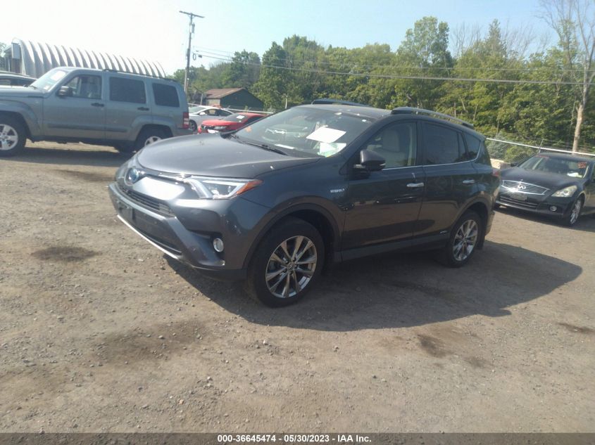 2018 TOYOTA RAV4 HYBRID LIMITED - JTMDJREVXJD251755