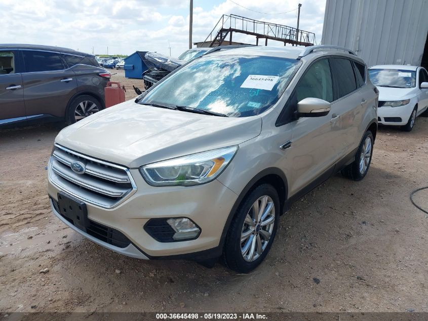 2017 FORD ESCAPE TITANIUM - 1FMCU0J94HUA32092