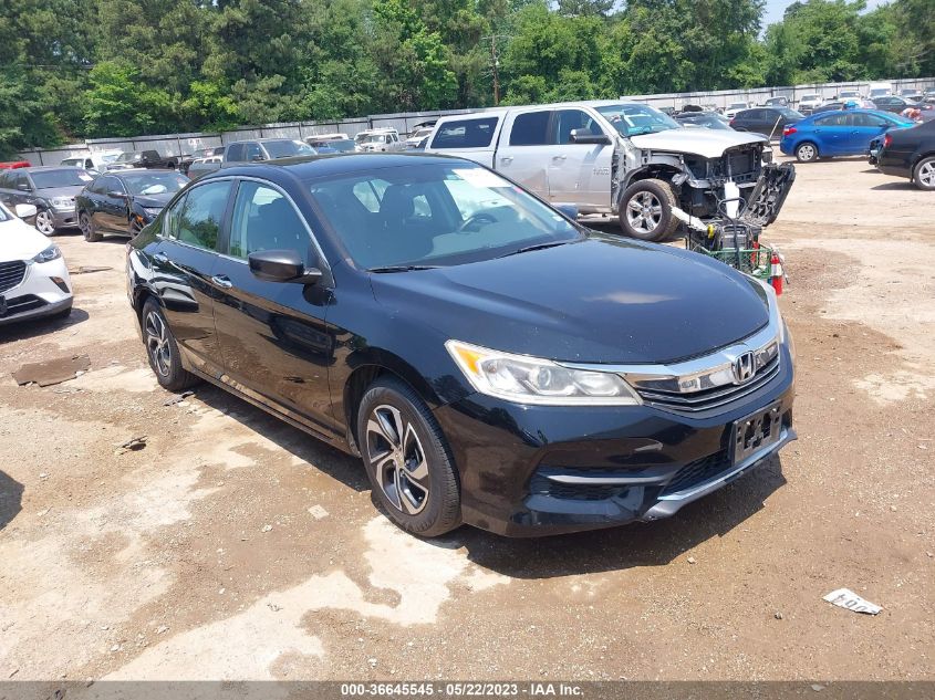 2016 HONDA ACCORD SEDAN LX - 1HGCR2F38GA065863