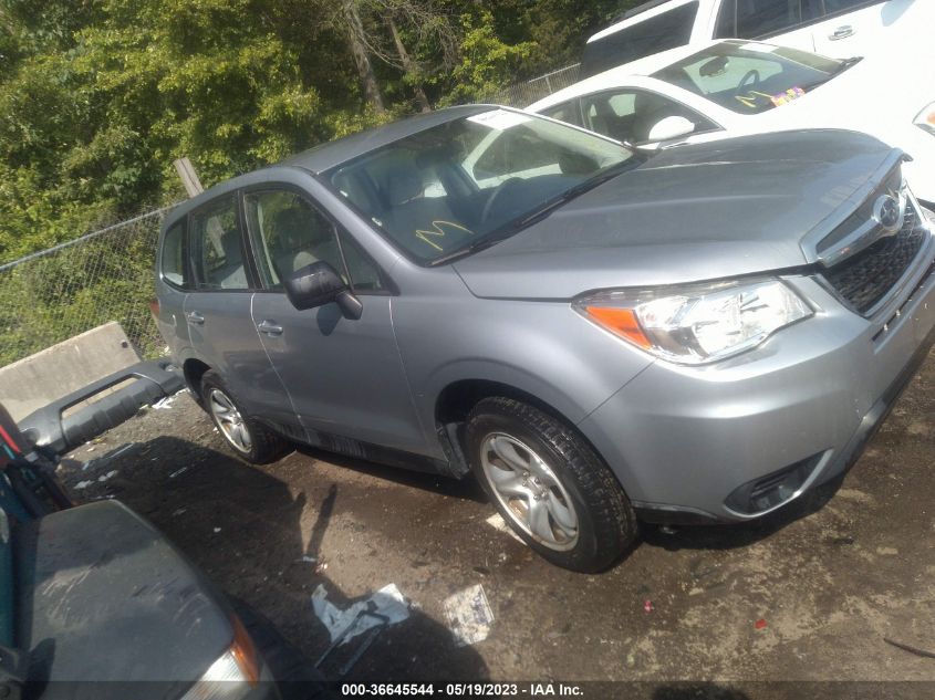 2015 SUBARU FORESTER 2.5I - JF2SJAAC5FG591285